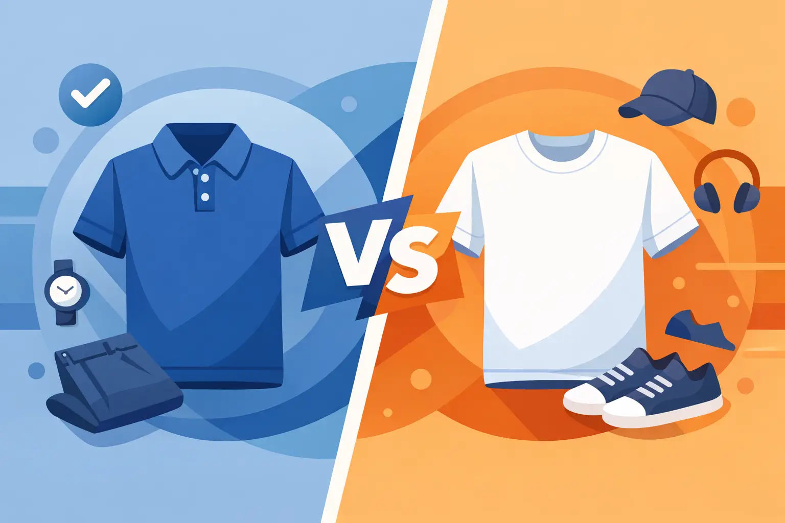 Polo Shirt vs T Shirt: Which One Fits Best?
