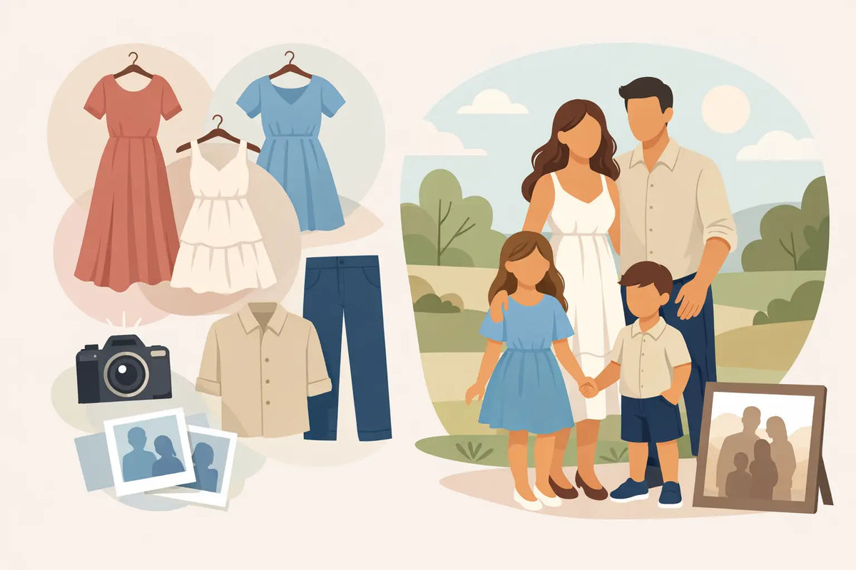 Best Dresses for Family Photos That Always Work