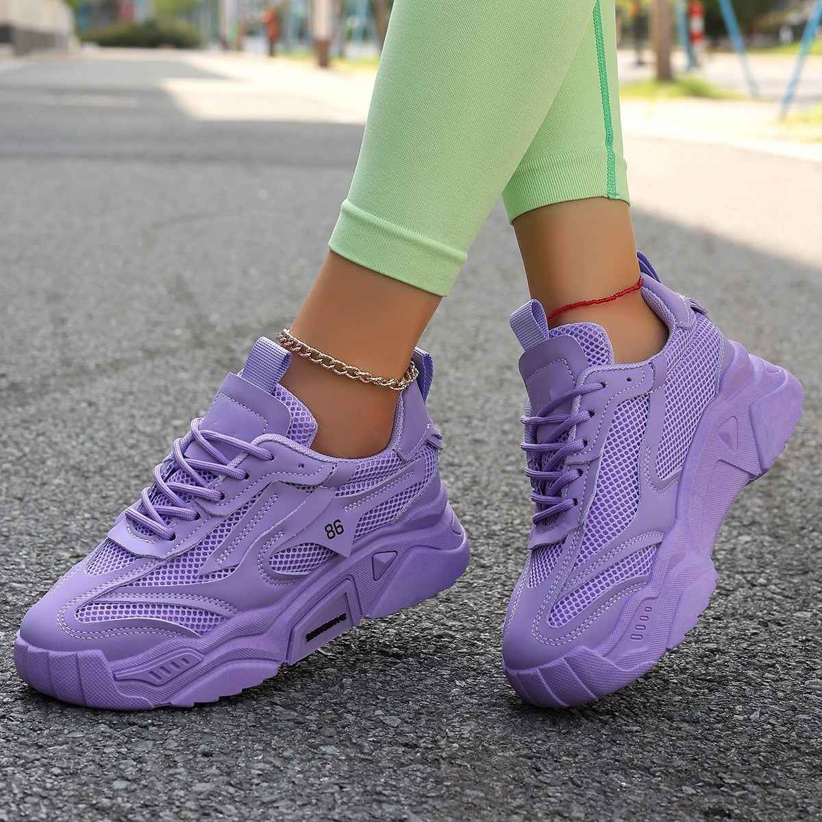 Women's Breathable Mesh Casual Sneakers