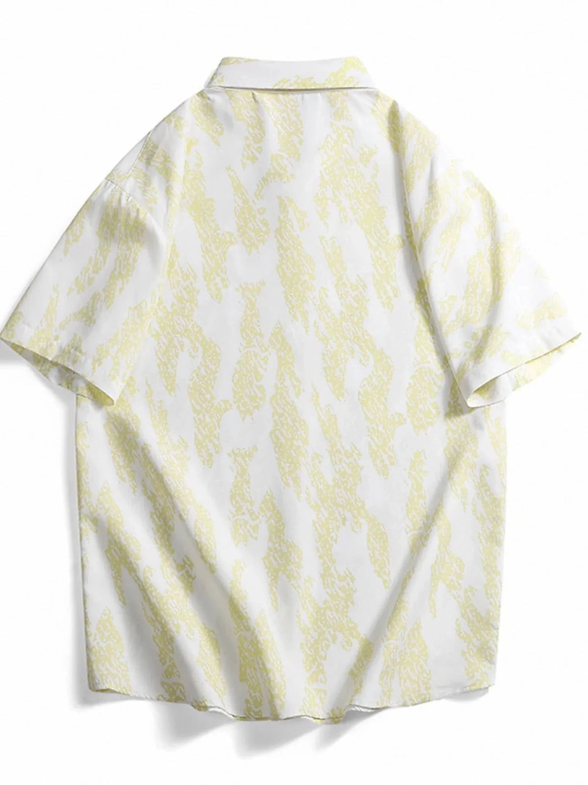 Men's Plus Size Casual Short Sleeve Shirt