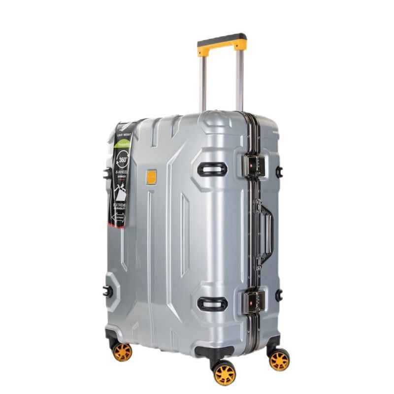 Durable Swivel Suitcase With Password Lock Box