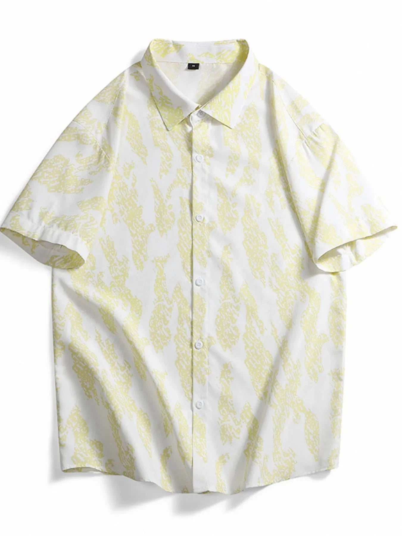 Men's Plus Size Casual Short Sleeve Shirt