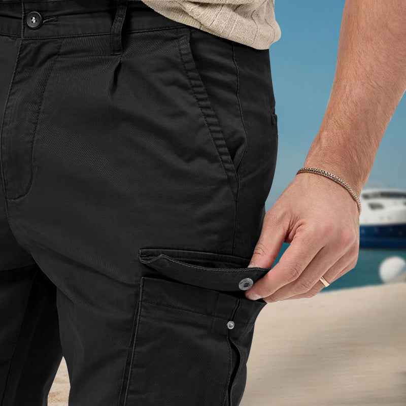 Multi-Pocket Cargo Jogger Pants