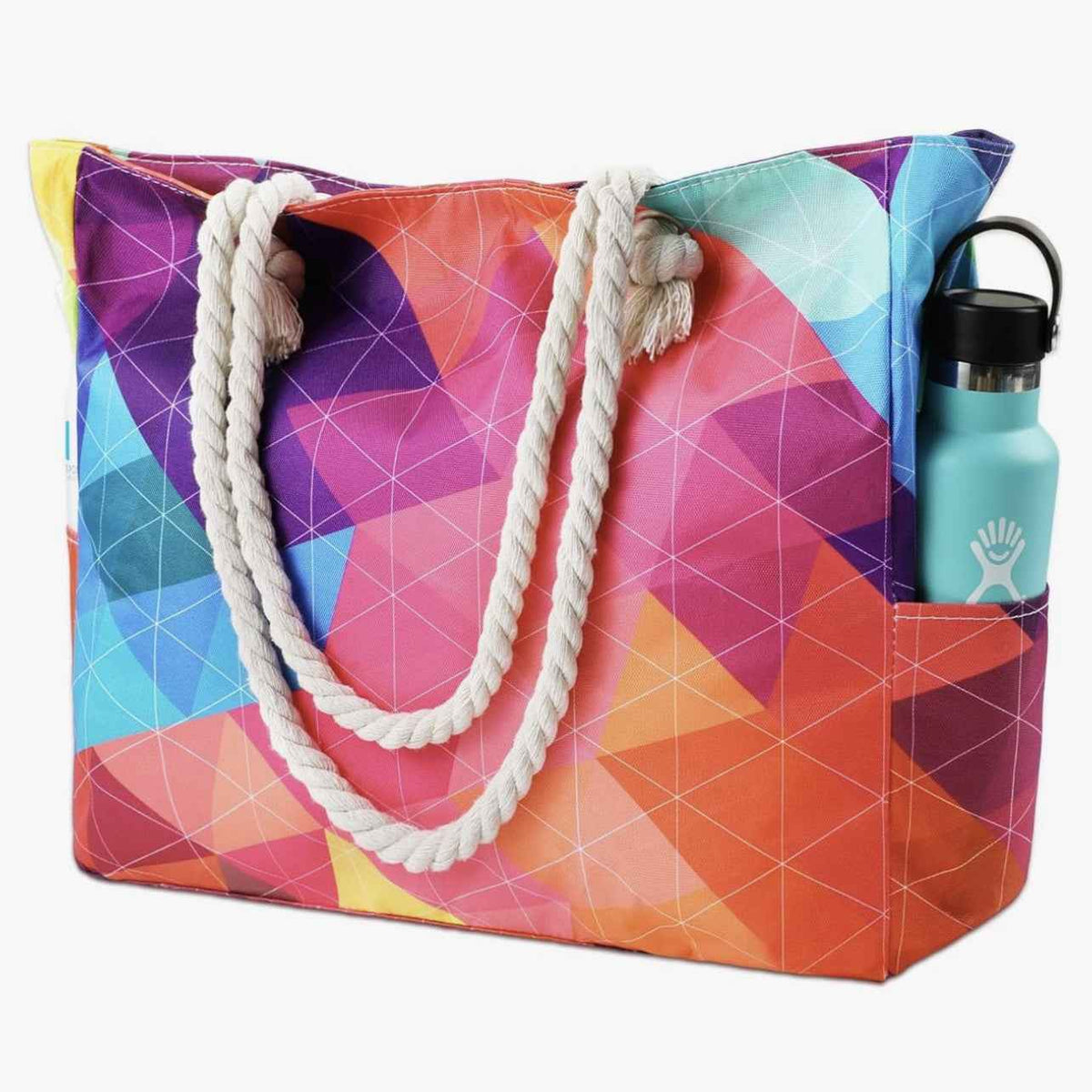 Printed One-shoulder Shopping Bag