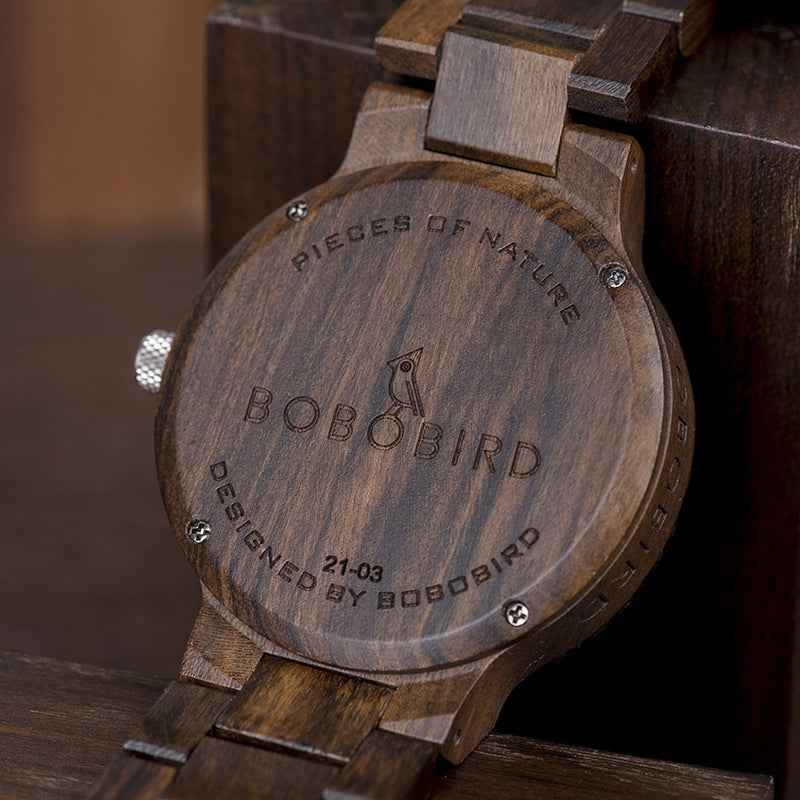 Wooden Watch Personalized And Fashionable Mens Style