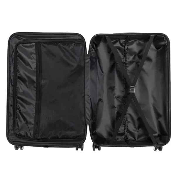 3-in-1 Portable ABS Trolley Case 20inch 24inch 28inch Orange