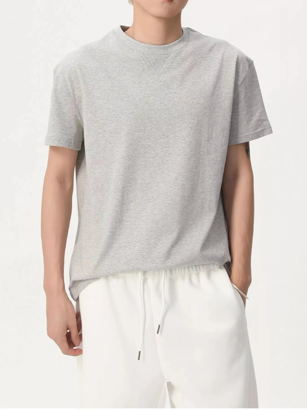 Men's Round Neck Short Sleeve Tee