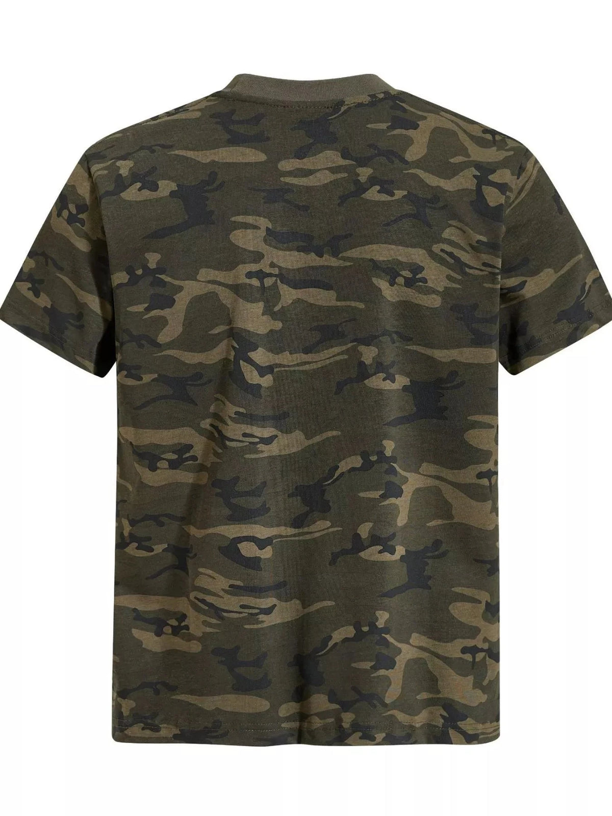 Men's Camouflage Print Short Sleeve T-Shirt