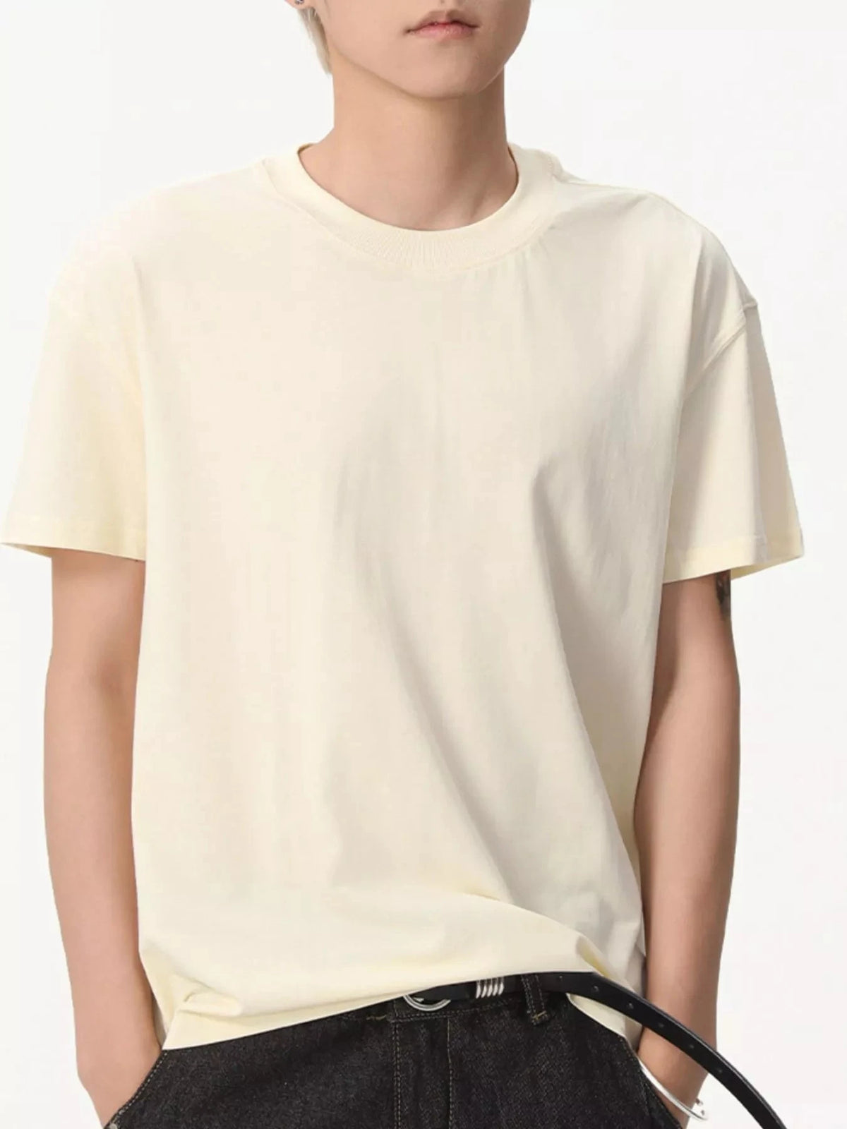 Men's Round Neck Short Sleeve T-Shirt