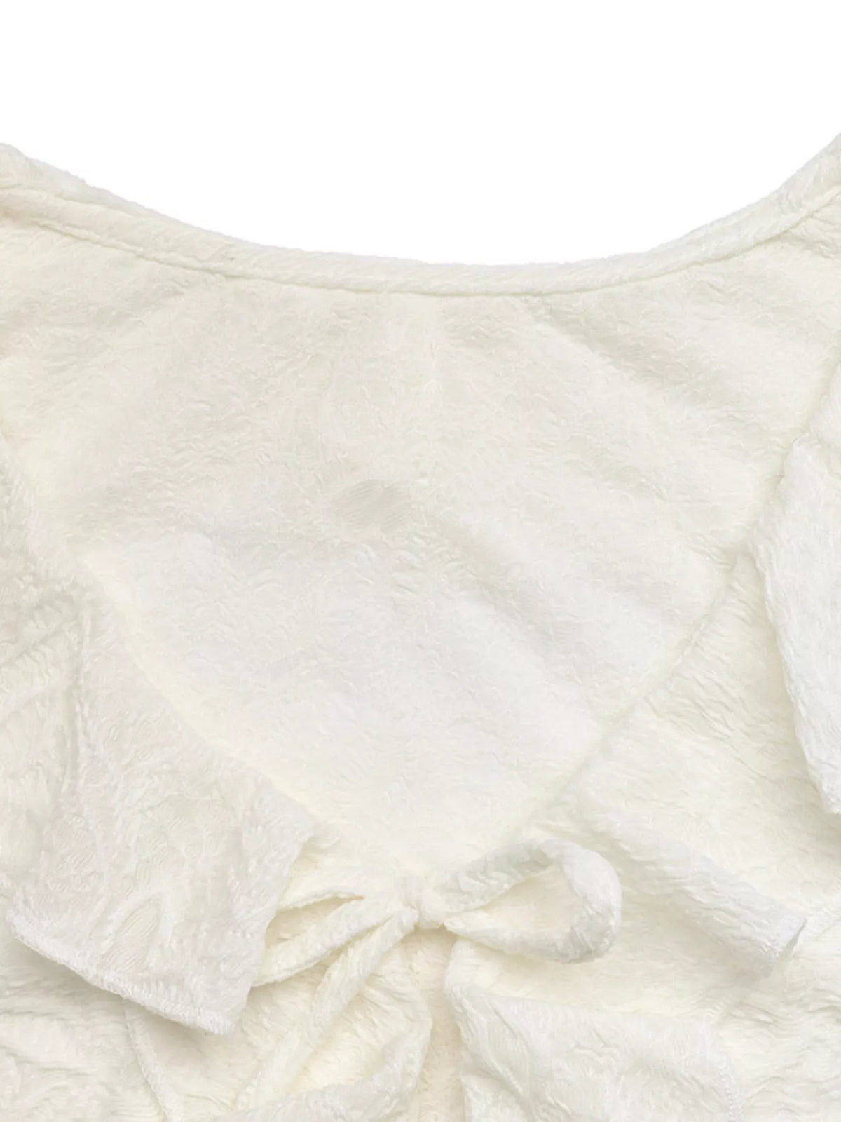 Ruffled Long-Sleeve T-Shirt. Ruffled Long-Sleeve T-Shirt