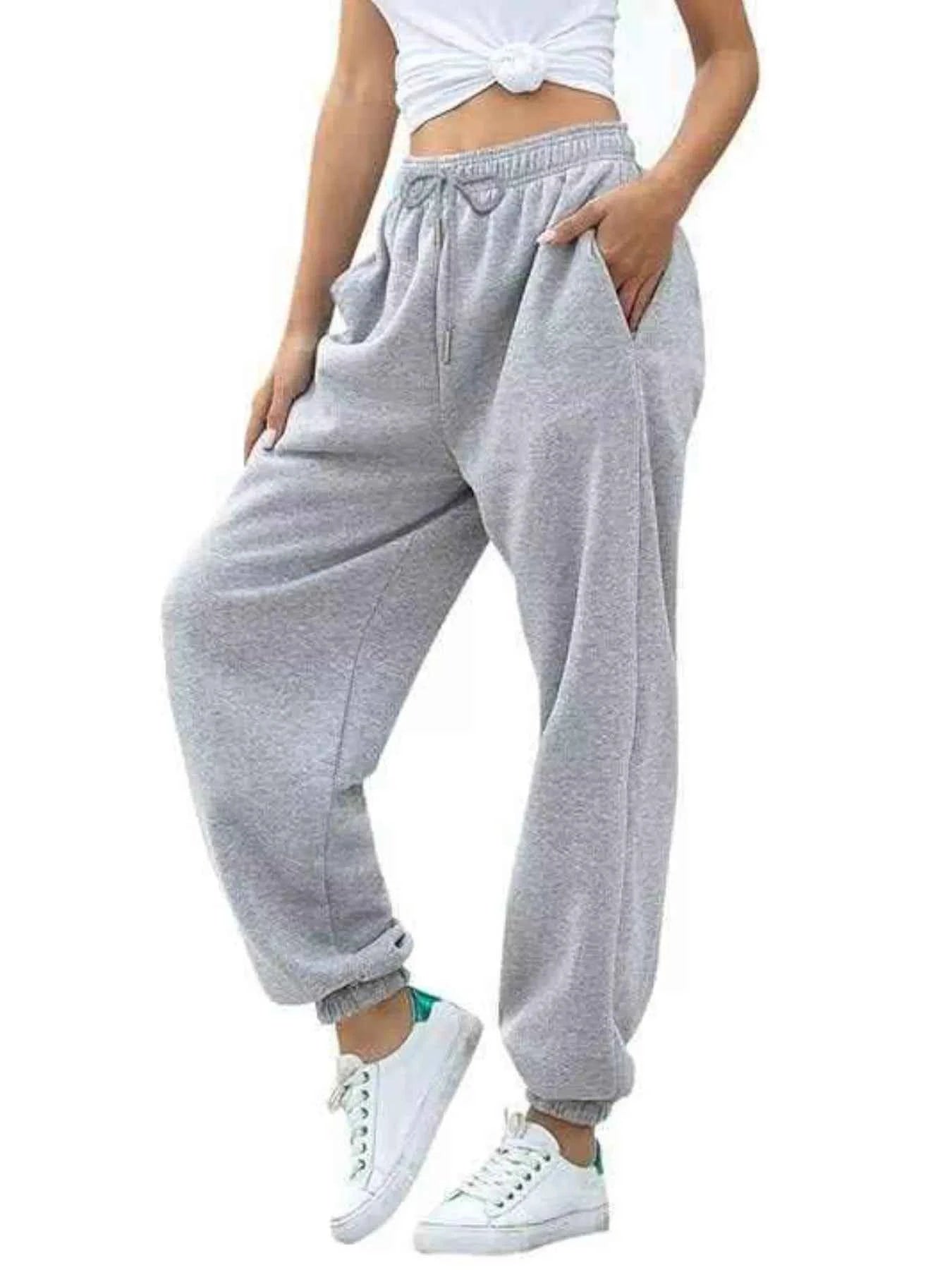 Loose Fit Drawstring Joggers