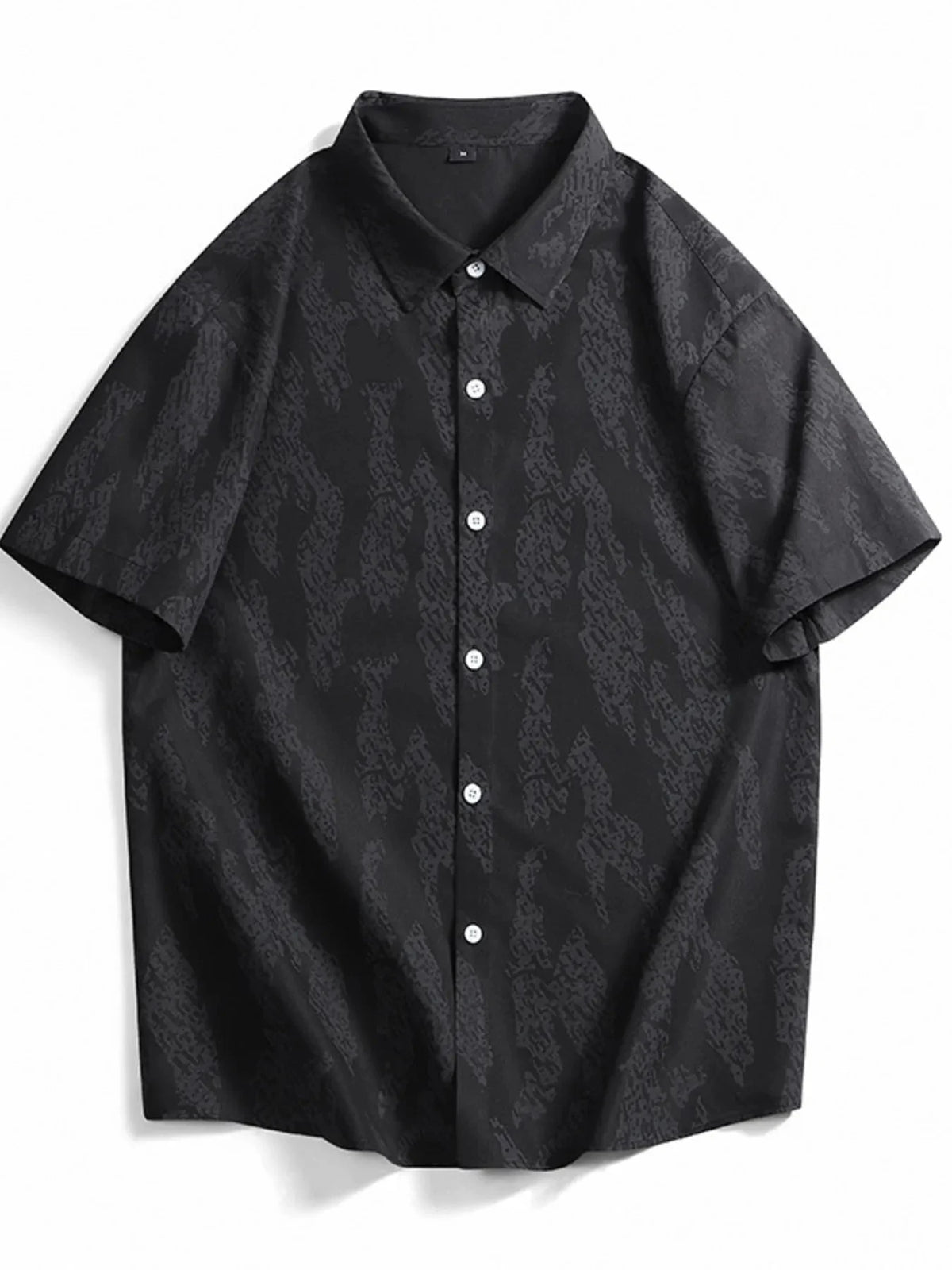 Men's Plus Size Casual Short Sleeve Shirt