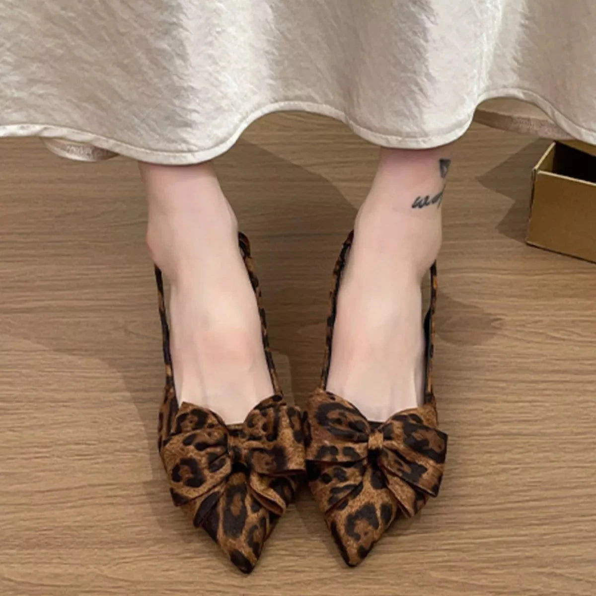 Point Toe Kitten Heels Sandals