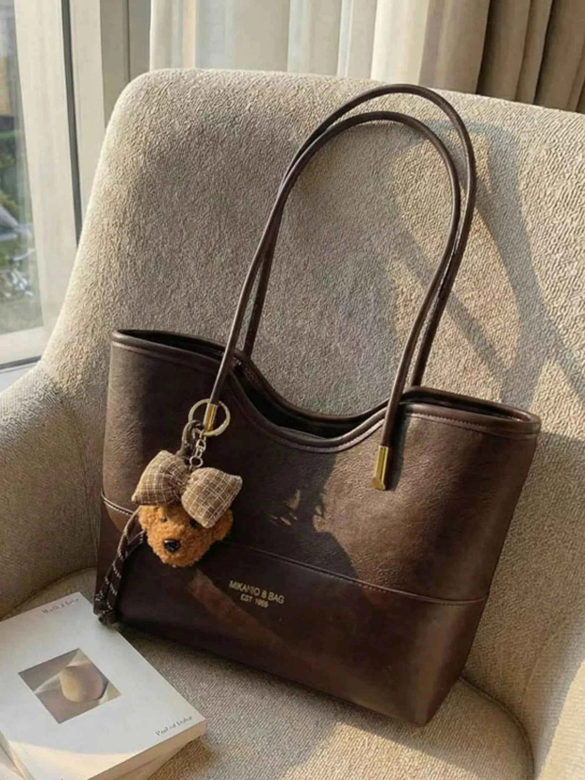 PU Leather Shoulder Bag