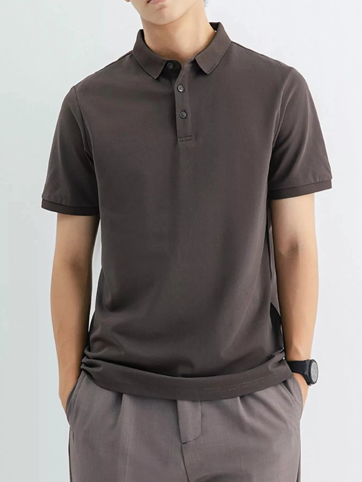 Men's Plus Size Classic Fit Short Sleeve Polo