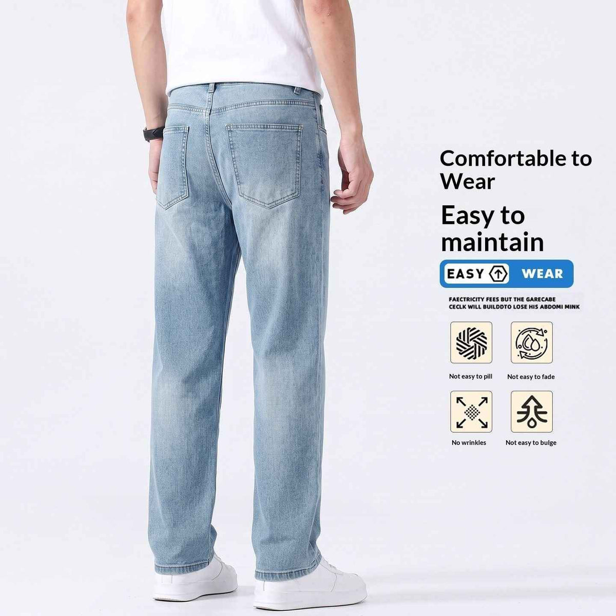 New AutumnWinter Tencel Jeans For Men
