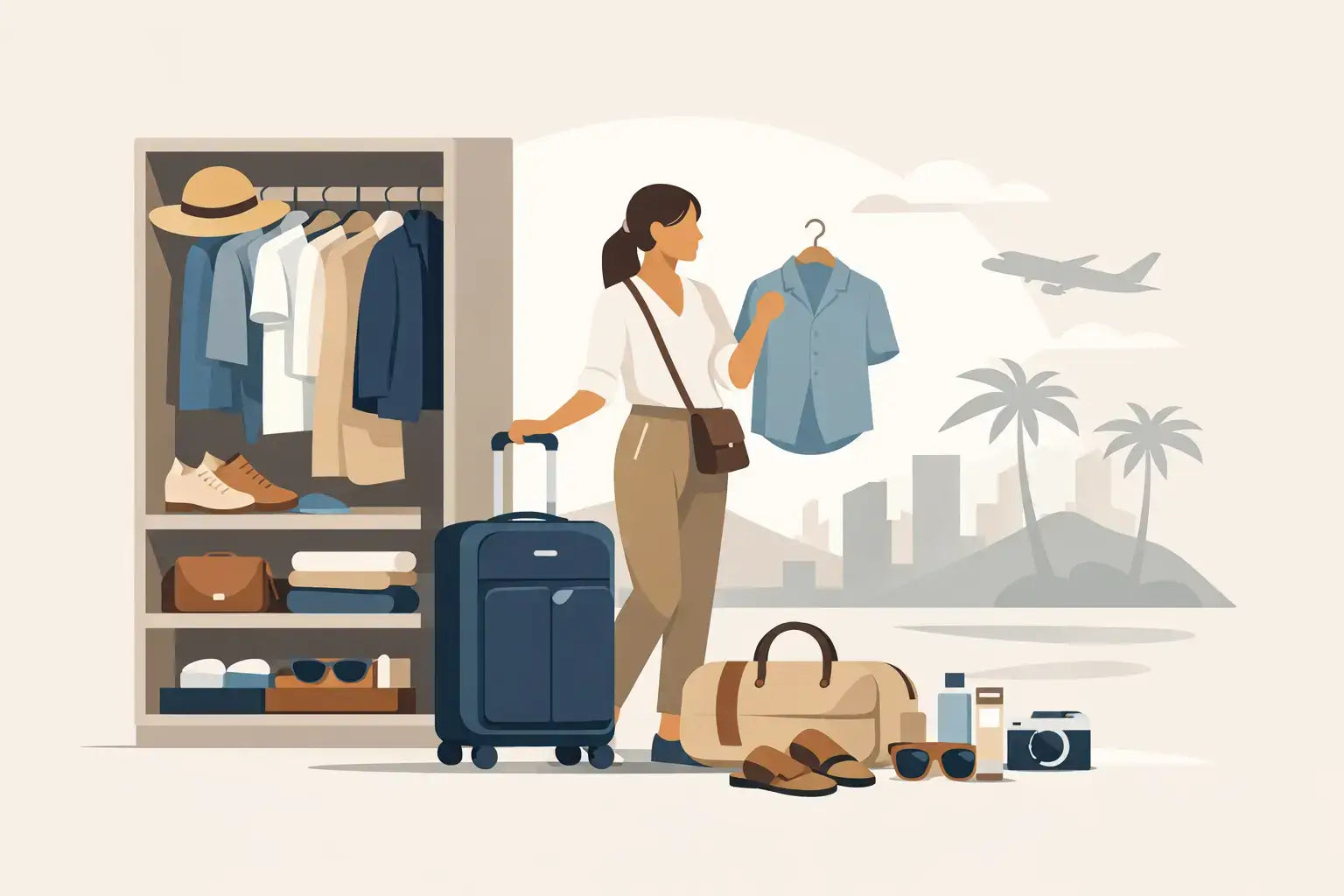 How to Build a Travel Wardrobe That Works