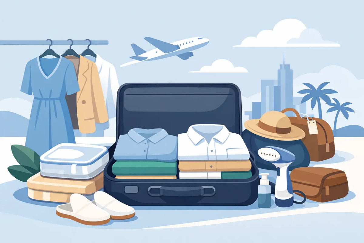 How to Pack Wrinkle Free Travel Outfits Easily