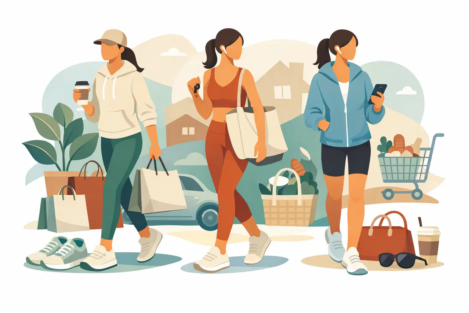 9 Activewear Outfits for Running Errands