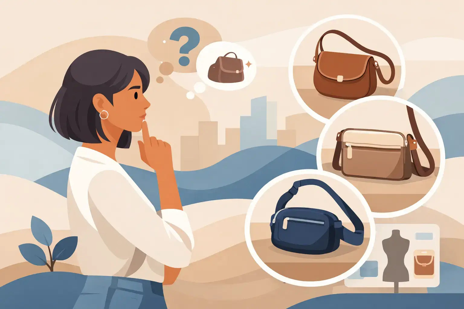 How to Choose Crossbody Bag Styles