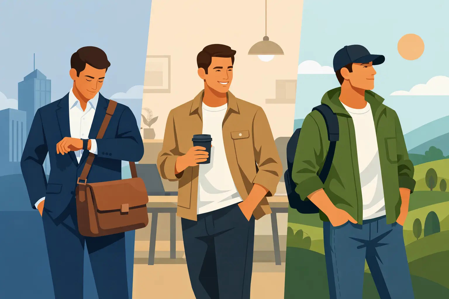 Men Clothing That Works for Real Life
