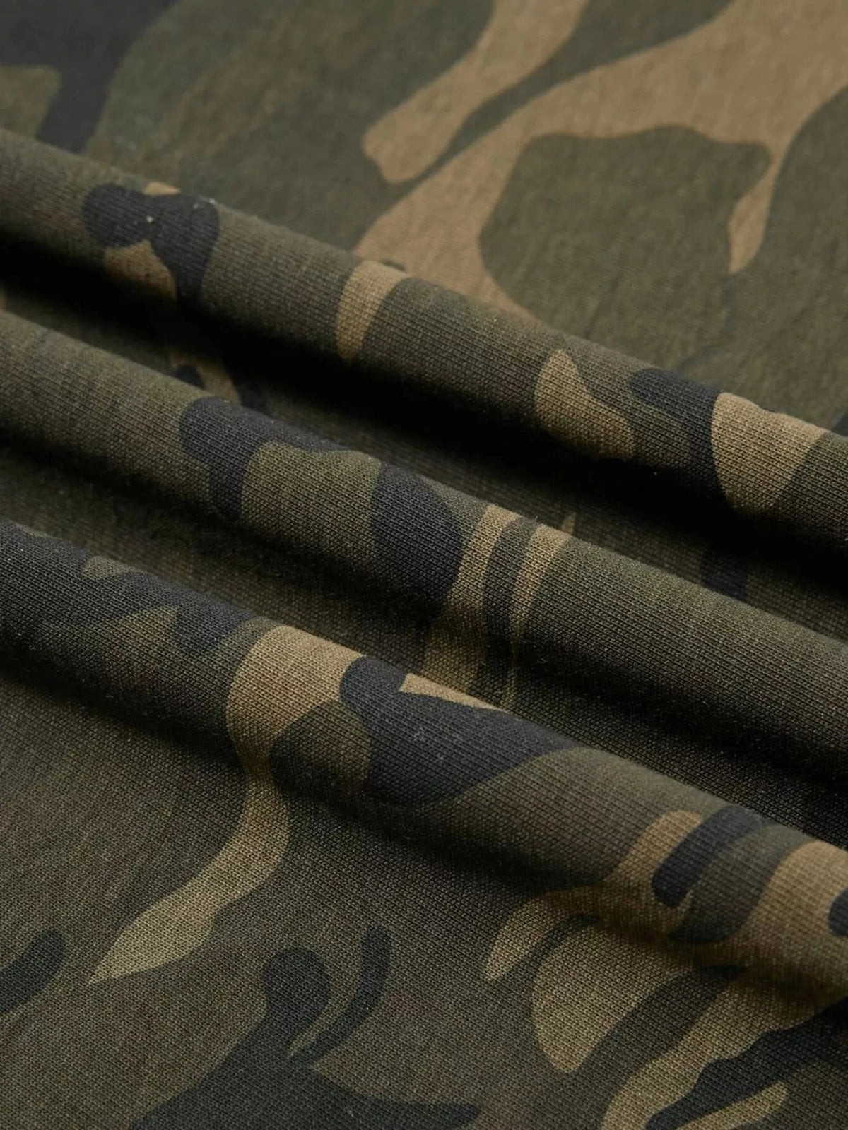 Men's Camouflage Print Short Sleeve T-Shirt