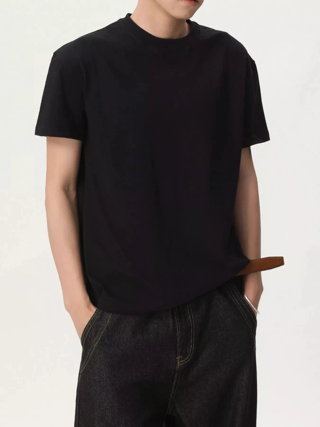 Men's Round Neck Short Sleeve Tee
