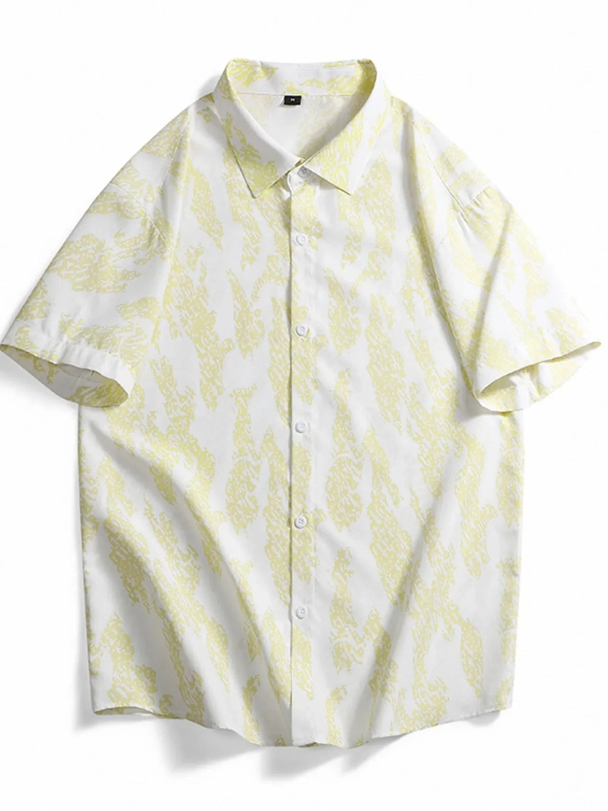 Men's Plus Size Casual Short Sleeve Shirt