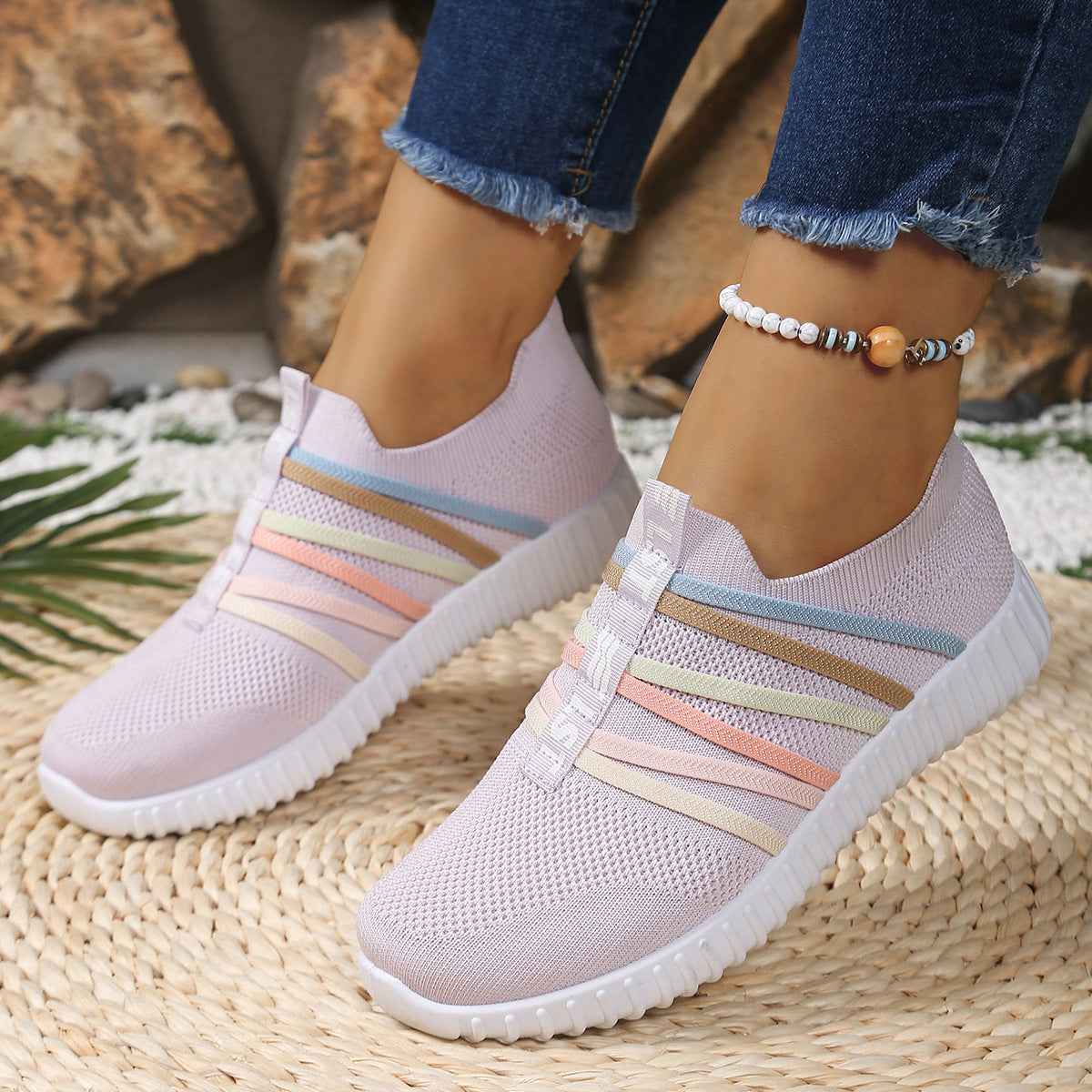 Womens Sporty Casual Shoes For Everyday Commutingcomfortable And Breathable