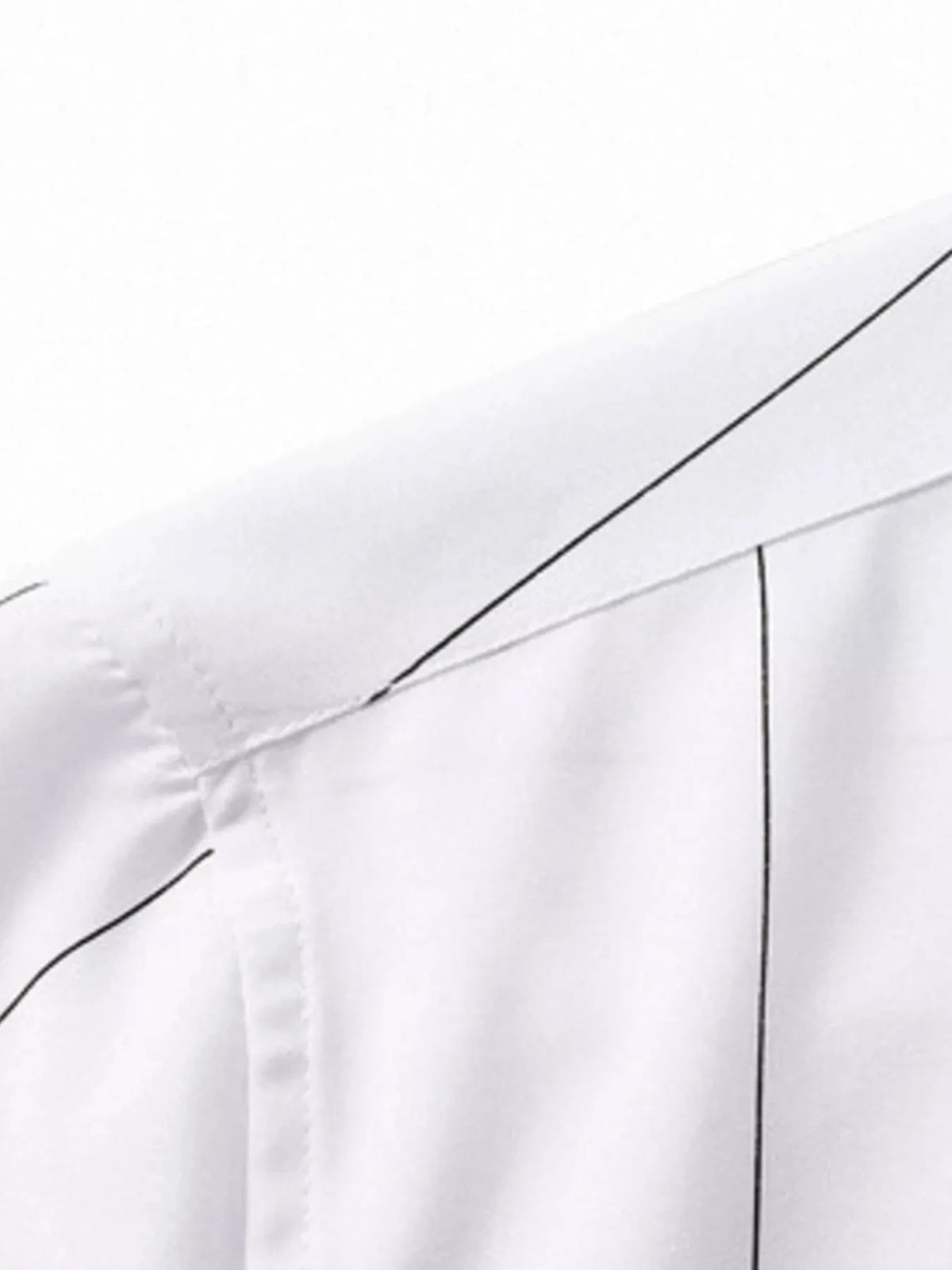 Men's Plus Size Stripe Button-Down Shirt