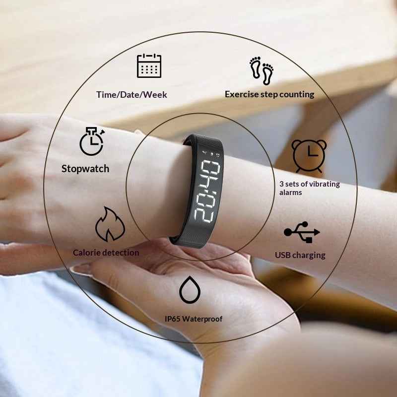 Round Color-Screen Smart Wristband