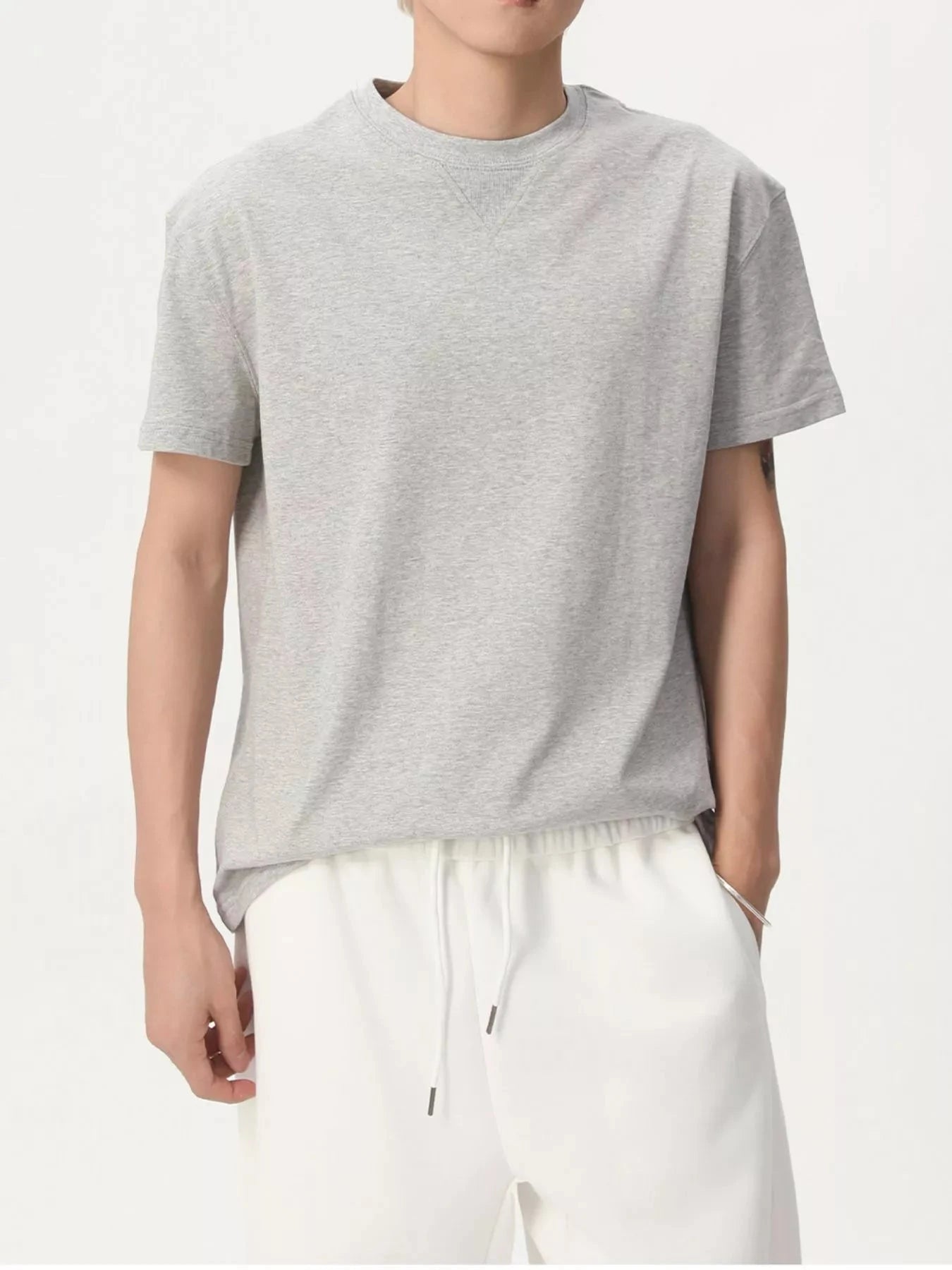 Men's Round Neck Short Sleeve Tee