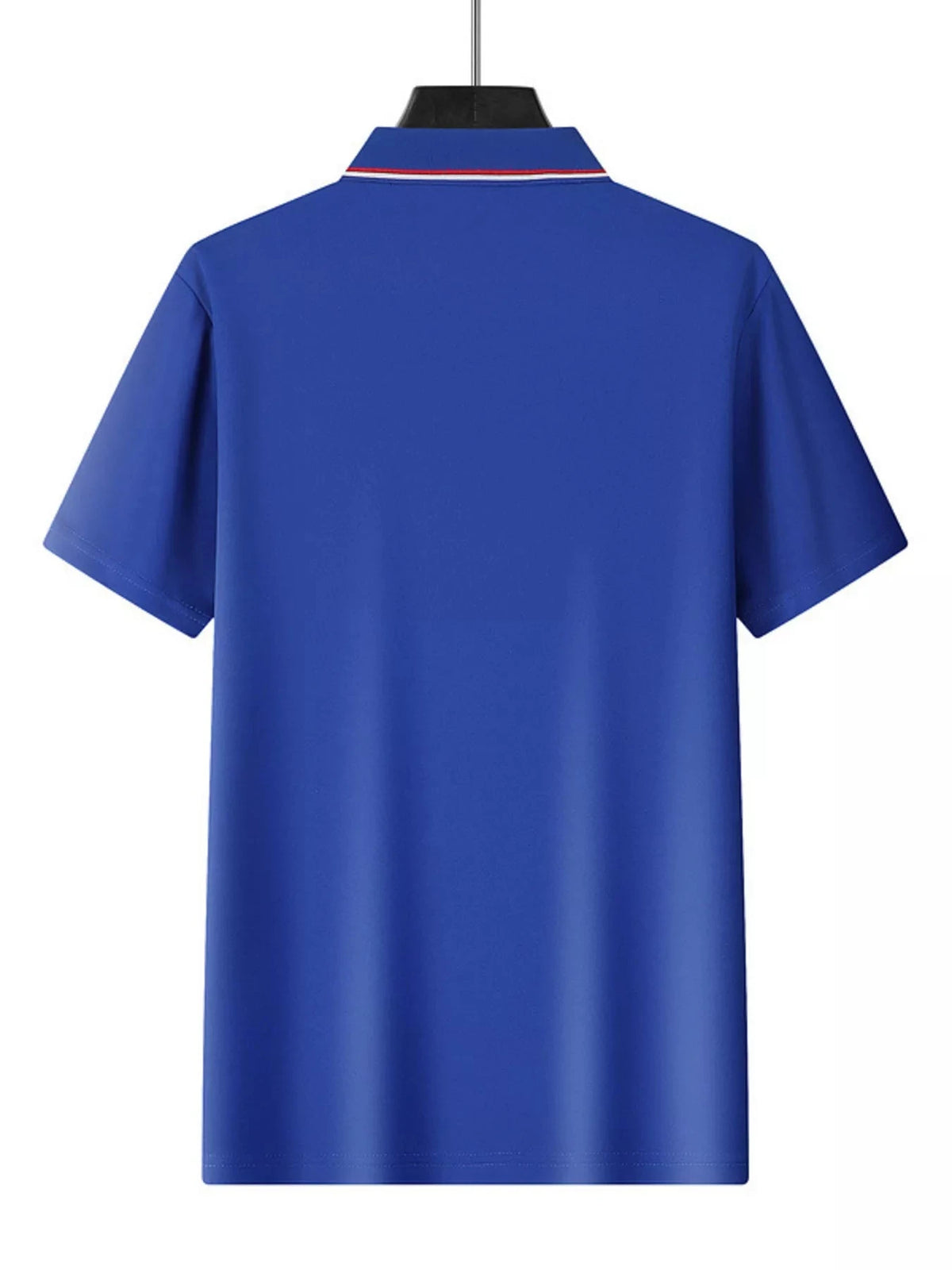 Men's Full Size Casual Button Detail Polo Plus Size