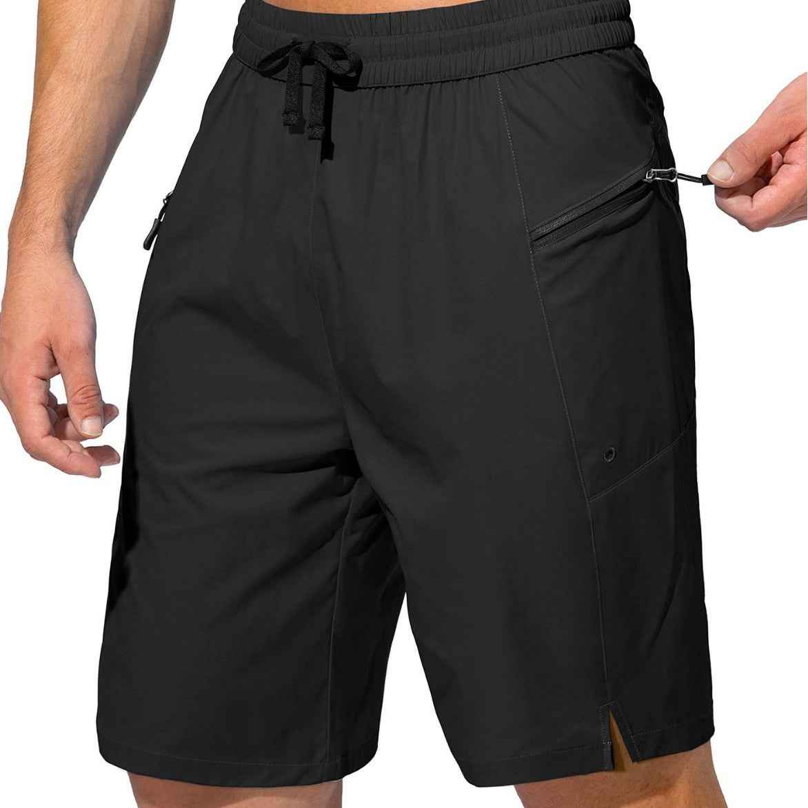 Men's Quick-Dry Drawstring Beach Shorts
