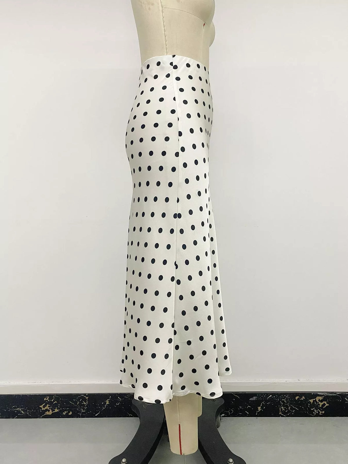 Polka Dot Midi Skirt. Polka Dot Midi Skirt