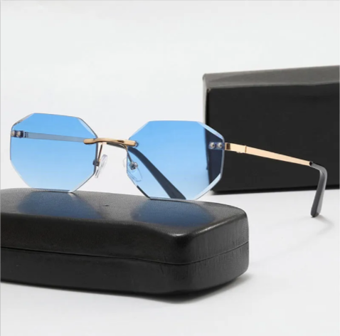 Modern Frameless Polygon Sunglasses: Elevate Your Style and Protect Your Eyes - Amaryllisstores