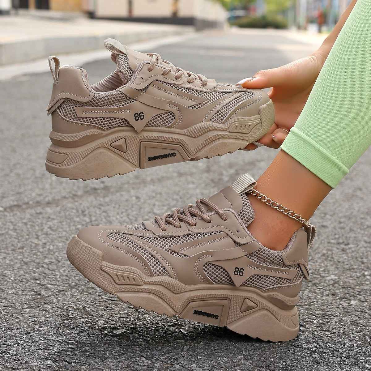 Women's Breathable Mesh Casual Sneakers