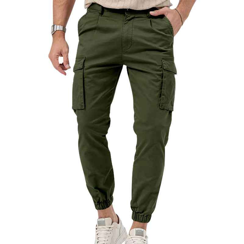 Multi-Pocket Cargo Jogger Pants